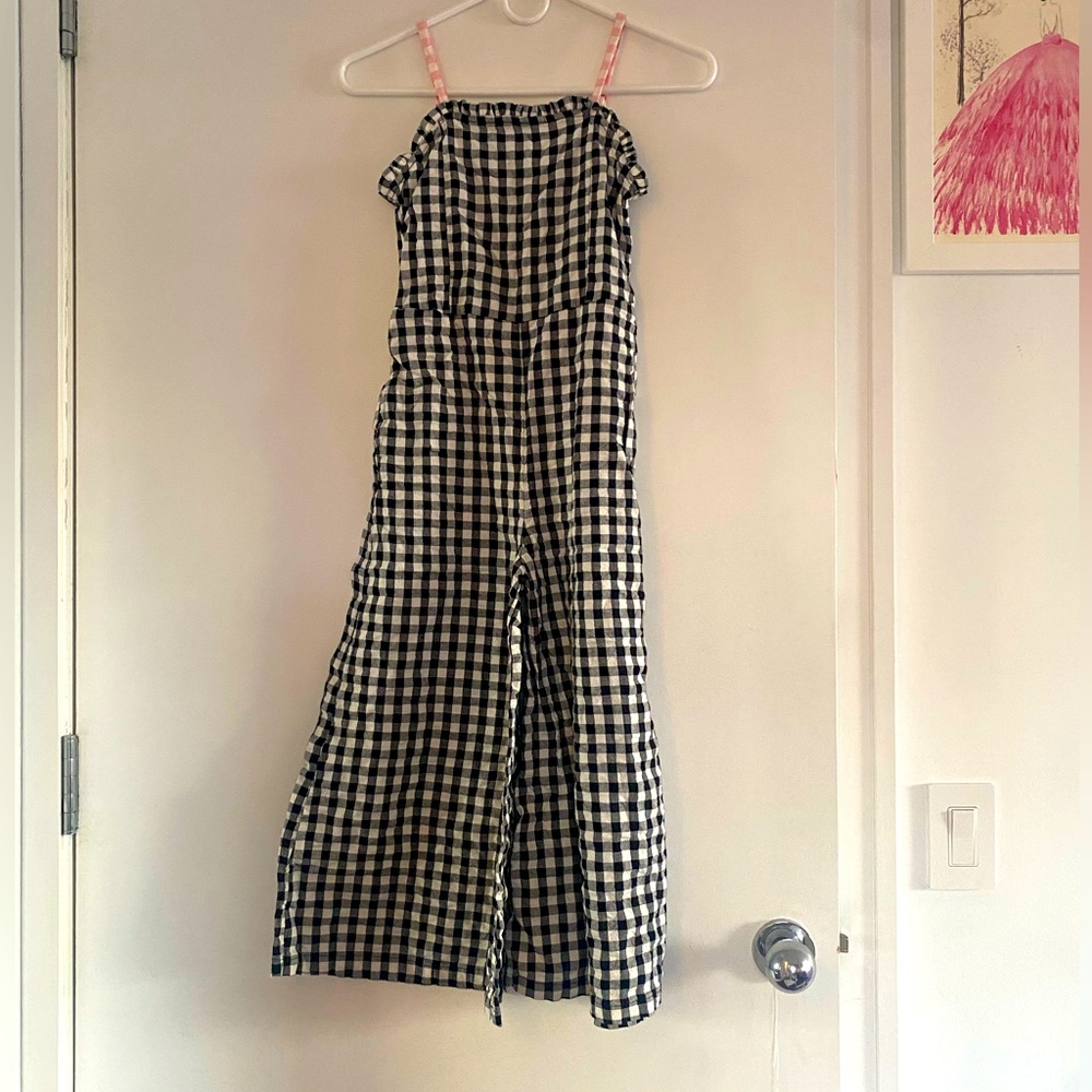 Checkered jumpsuit
